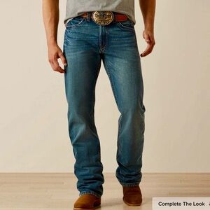 Ariat Men's Classic Denim Straight Jeans 40x32 FR M4